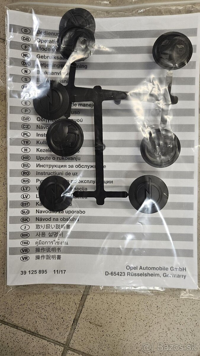 Predám nový orig.strešný nosič na opel Mokka - 5