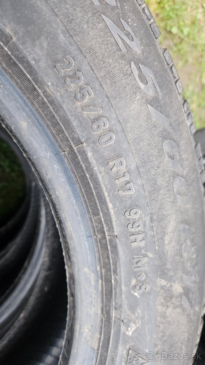 Zimne pneumatiky 225/60 r17 pirelli - 5
