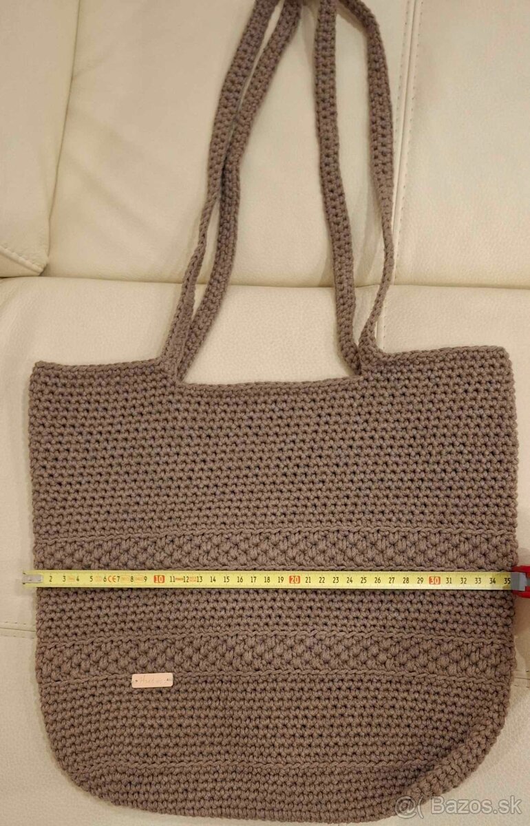 háčkovaná taška - 5