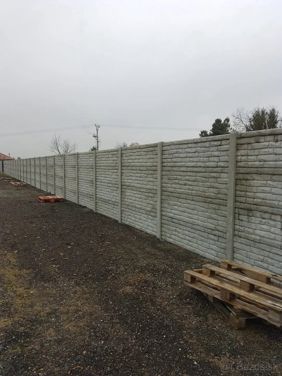 Betónové ploty - 5