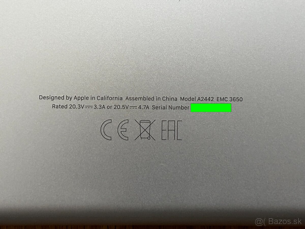 Predám MacBook Pro 14” (M1 Pro, 2021) + BONUS - BA - 5