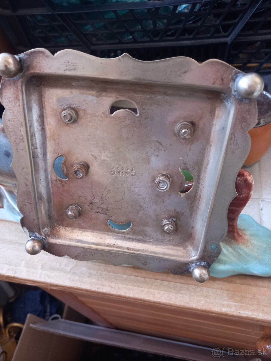 Alpaka poháre svietnik. - 5