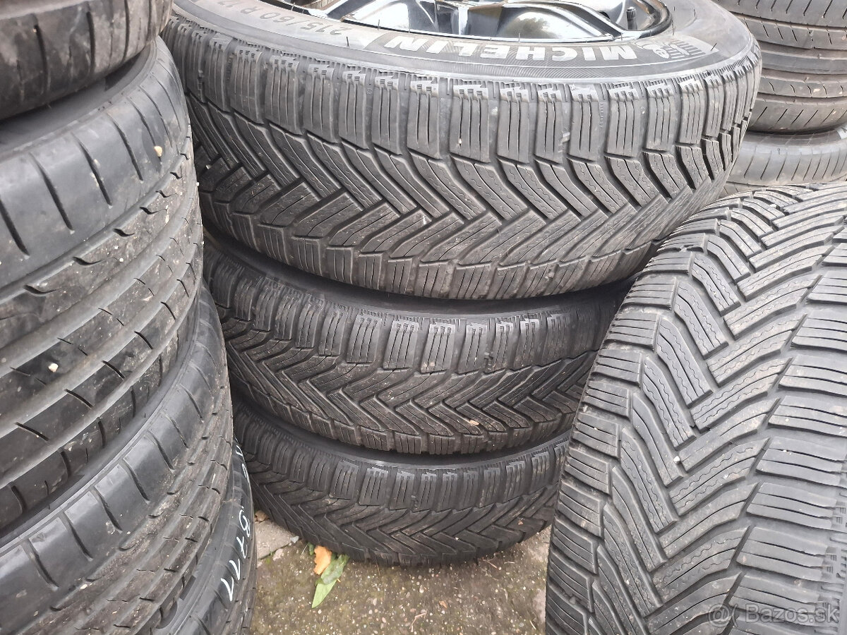hlíníkové disky Audi/VW 5x112 17" pneu 215/60 r17 - 5