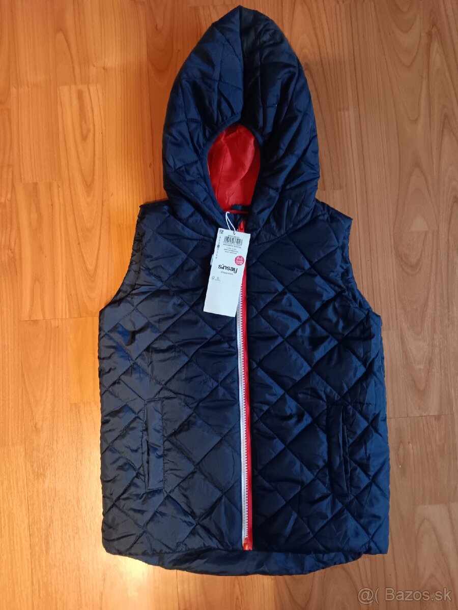 Nová prechodná bunda, vesta veľ. 122 - 5