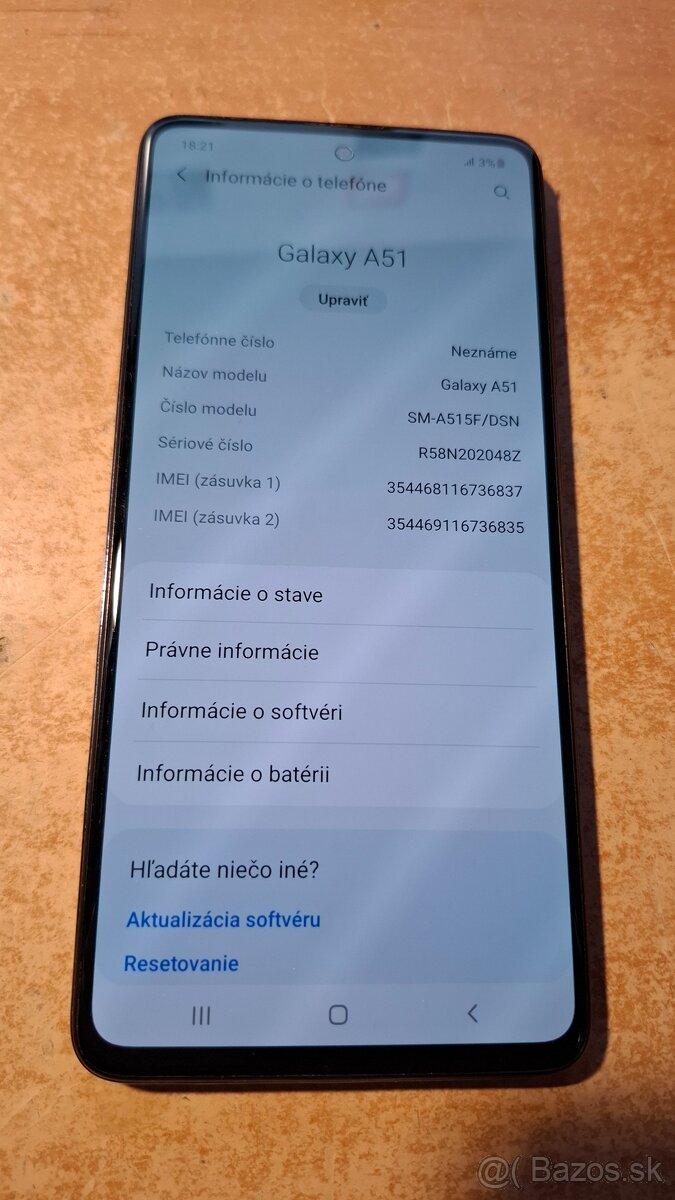 Samsung galaxy A51 - 5