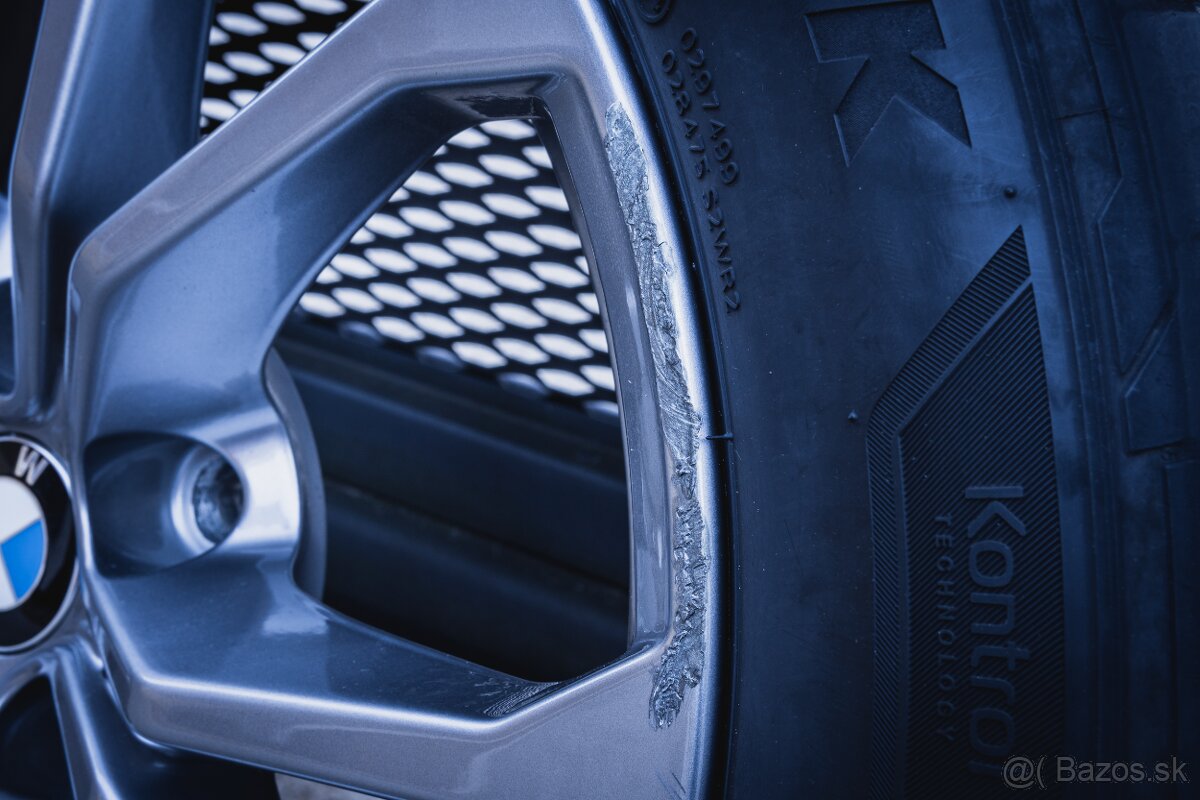 Original BMW ALU Disky R17 + letné pneu - 5