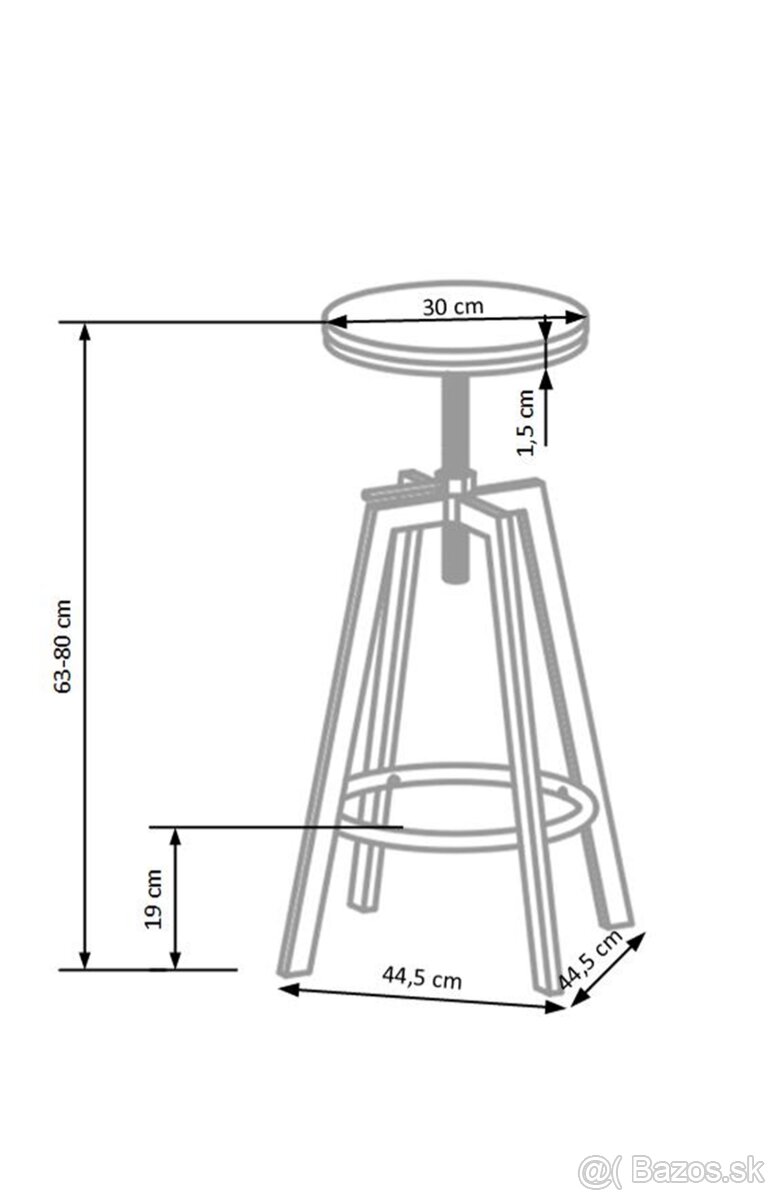 Stoličky - barové stoličky - 5