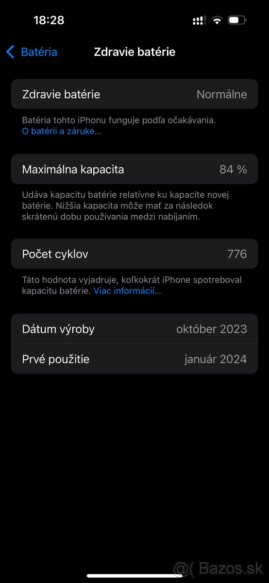 iPhone 15 128 GB - čierna - 5