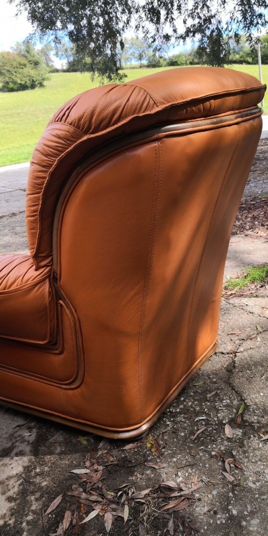 Kožená sedacia súprava 3+1+1 - 5