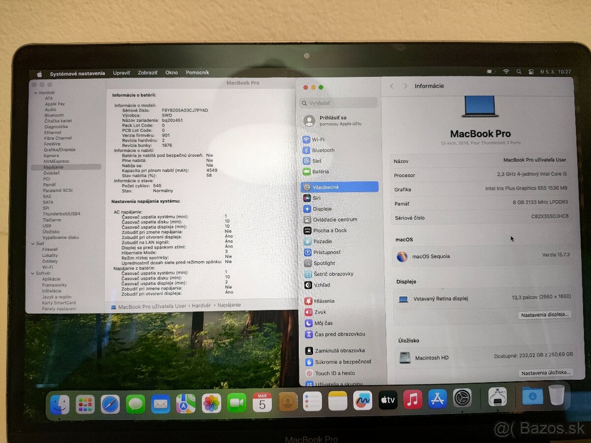 MacBook Pro 2018 | i5 • 8GB • 256GB SSD - 5