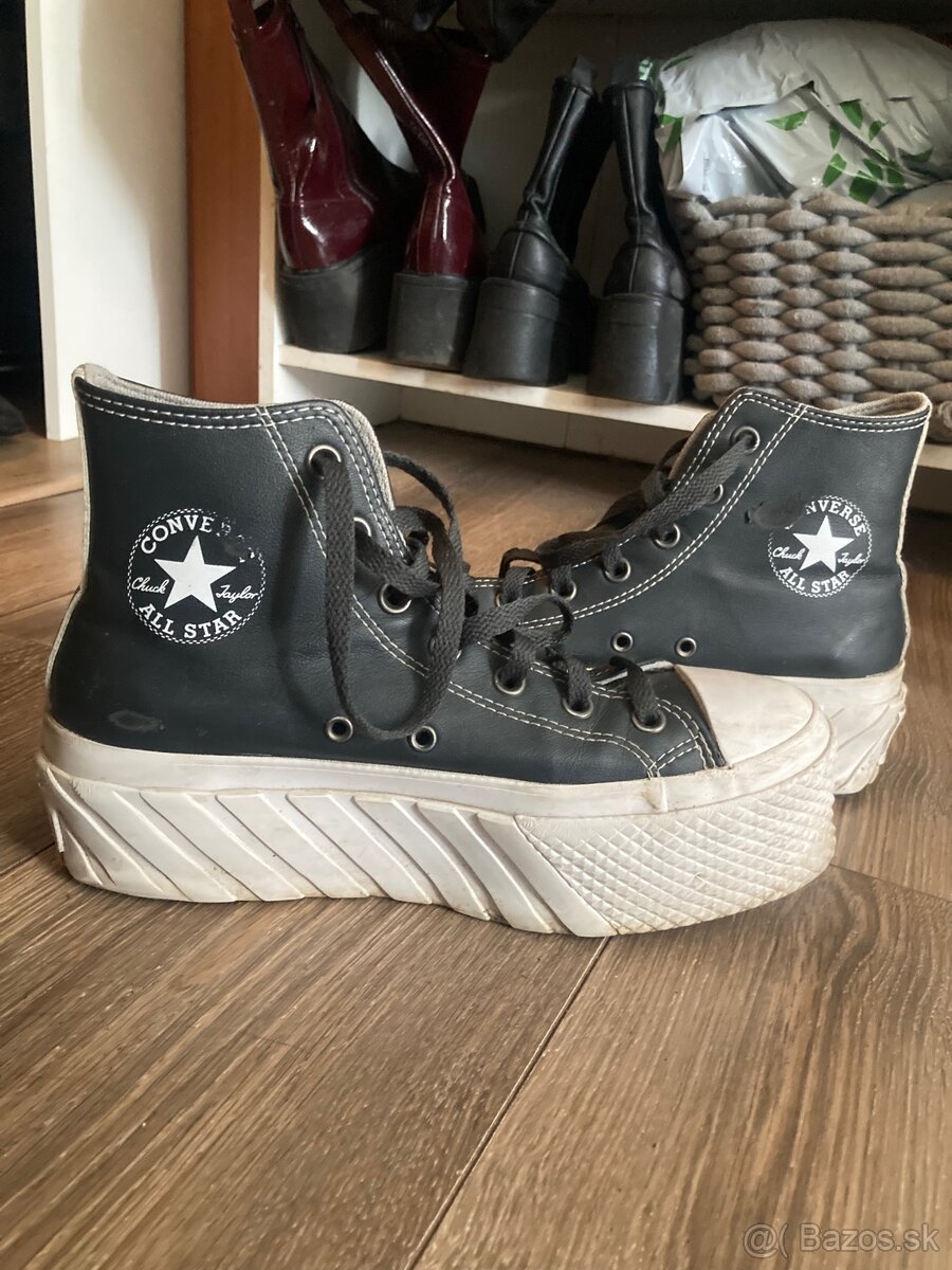 converse tenisky na vysokejplatforme - 5
