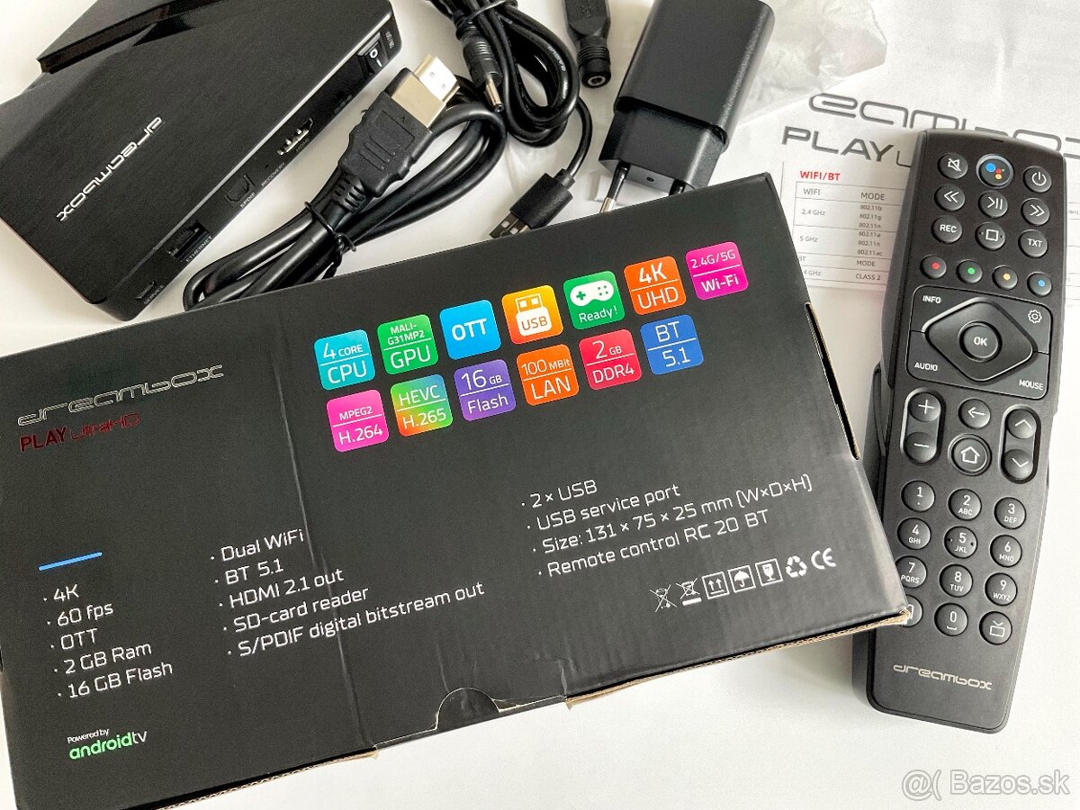 Predám Dreambox Play UltraHD IPTV - 5
