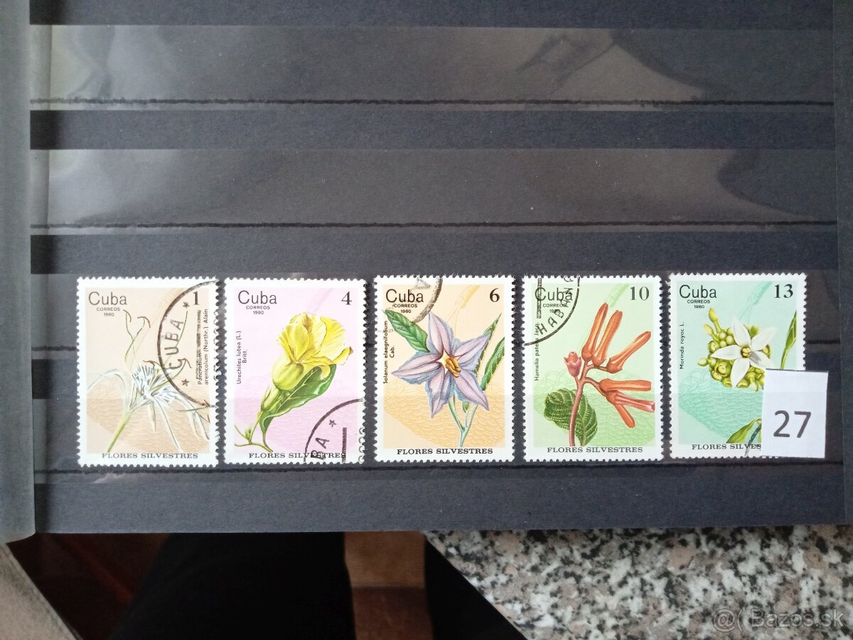 Poštové známky č.492 - AMERIKA a KARIBIK II. - 20 sérií - 5