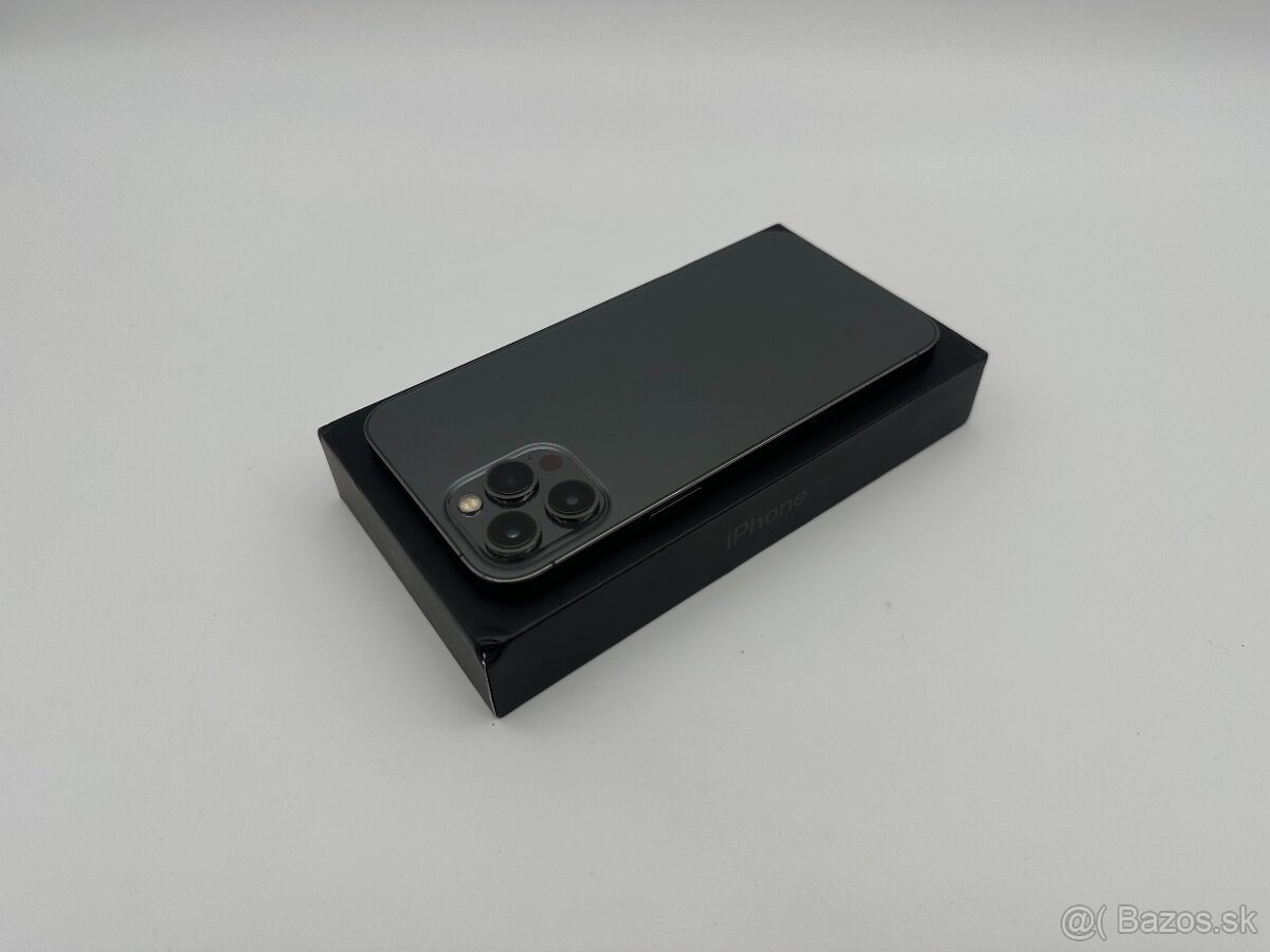 iPhone 12 Pro Max 128GB Graphite (100% Batéria) + ZÁRUKA - 5