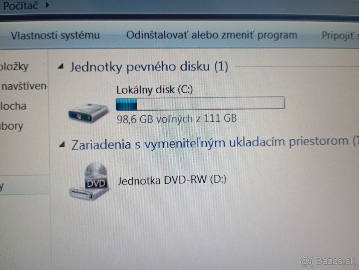 predám notebook HP COMPAQ 8510P , WINDOWS 7 32bit - 5