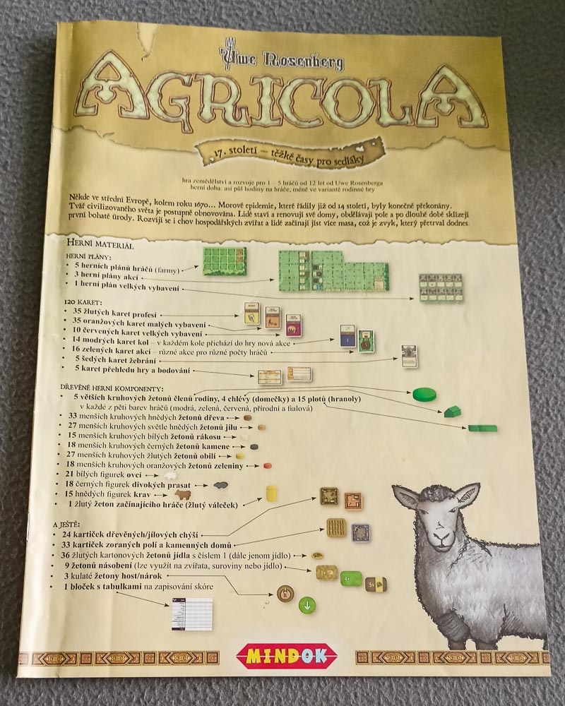 Spoločenská hra AGRICOLA - 5