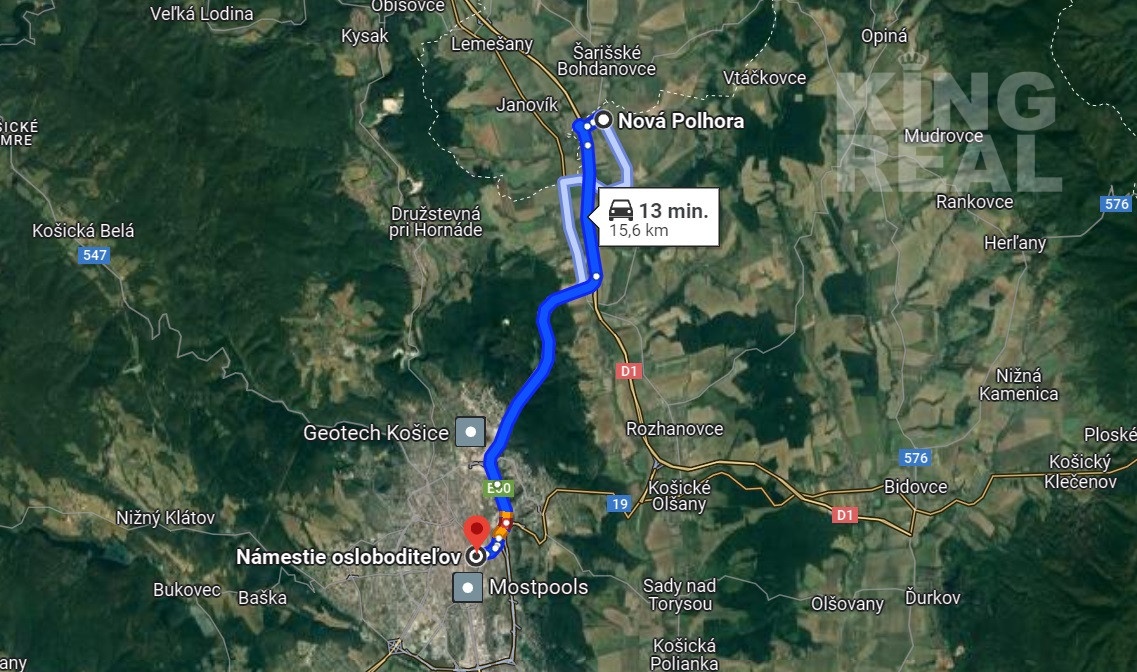 POSLEDNÝ STAVEBNÝ POZEMOK NA PREDAJ 667 m2 KOŠICE OKOLIE - 5