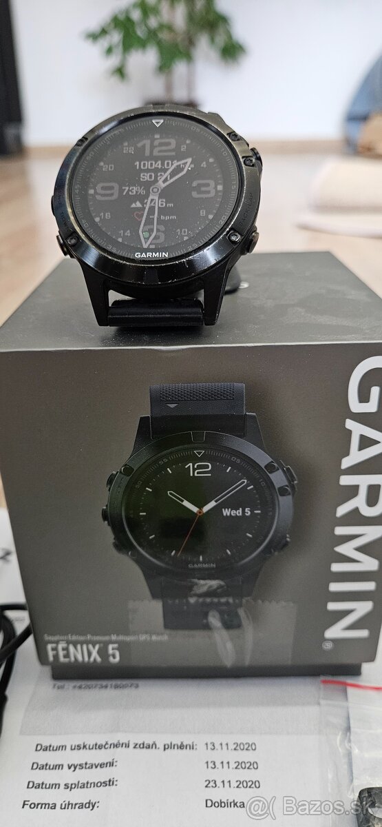 Garmin fenix 5 sapphire - 5