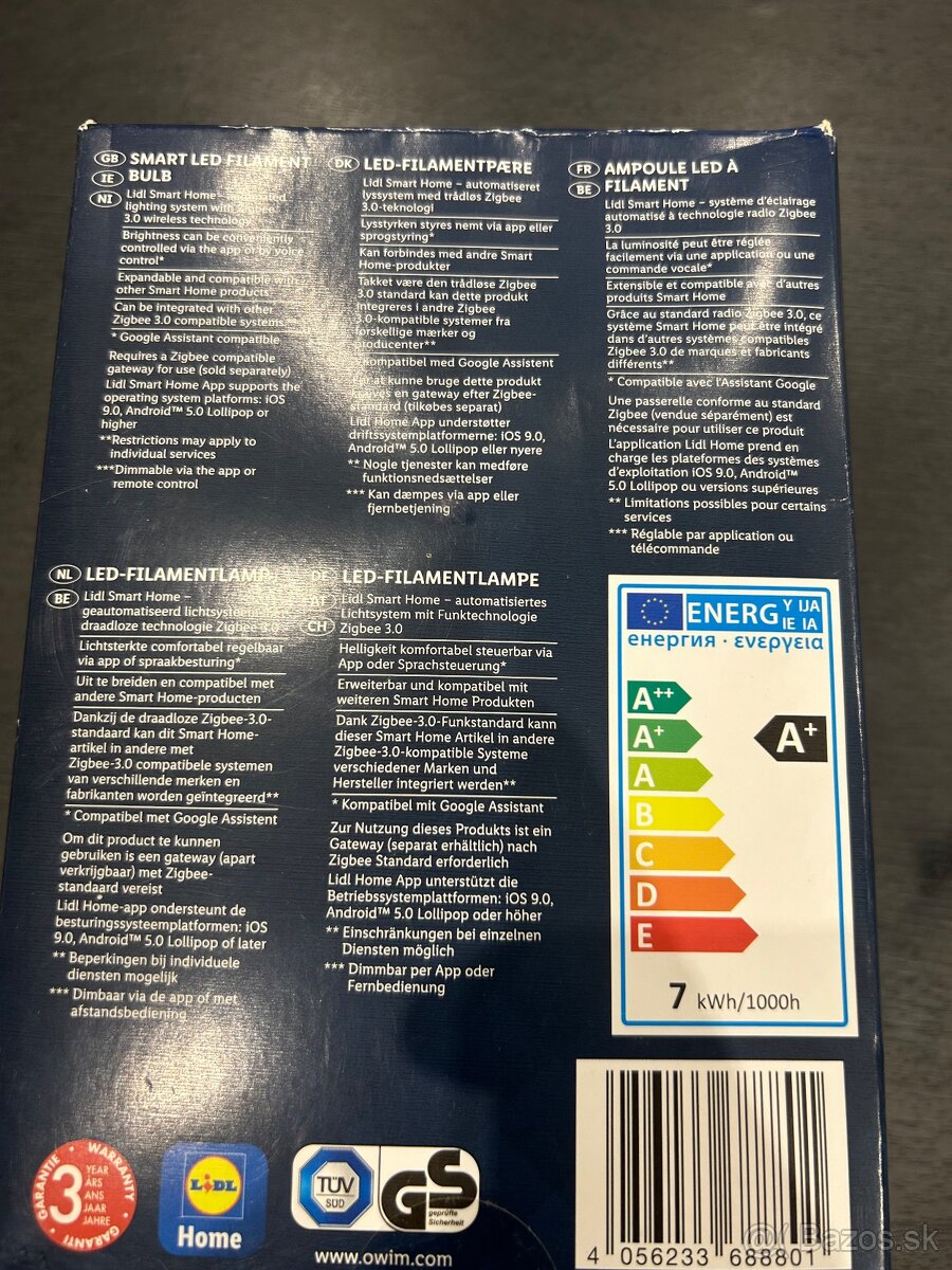 Predám Inteligentná LED žiarovka - 5