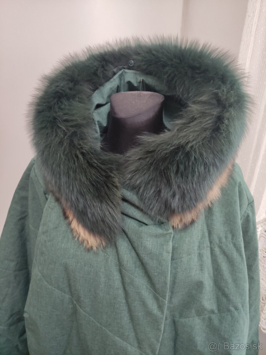 Pravá kozusinka líška... zelená - 5