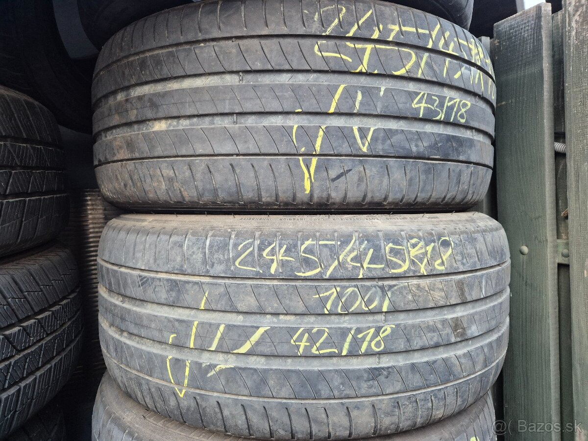 Predam letne pneu 2x245/45R18 RFT Michelin - 5