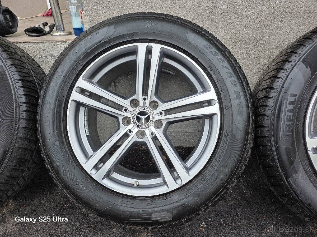 Zimné kolesá Mercedes GLC X253 C253 5x112 r18 235/60 r18 - 5