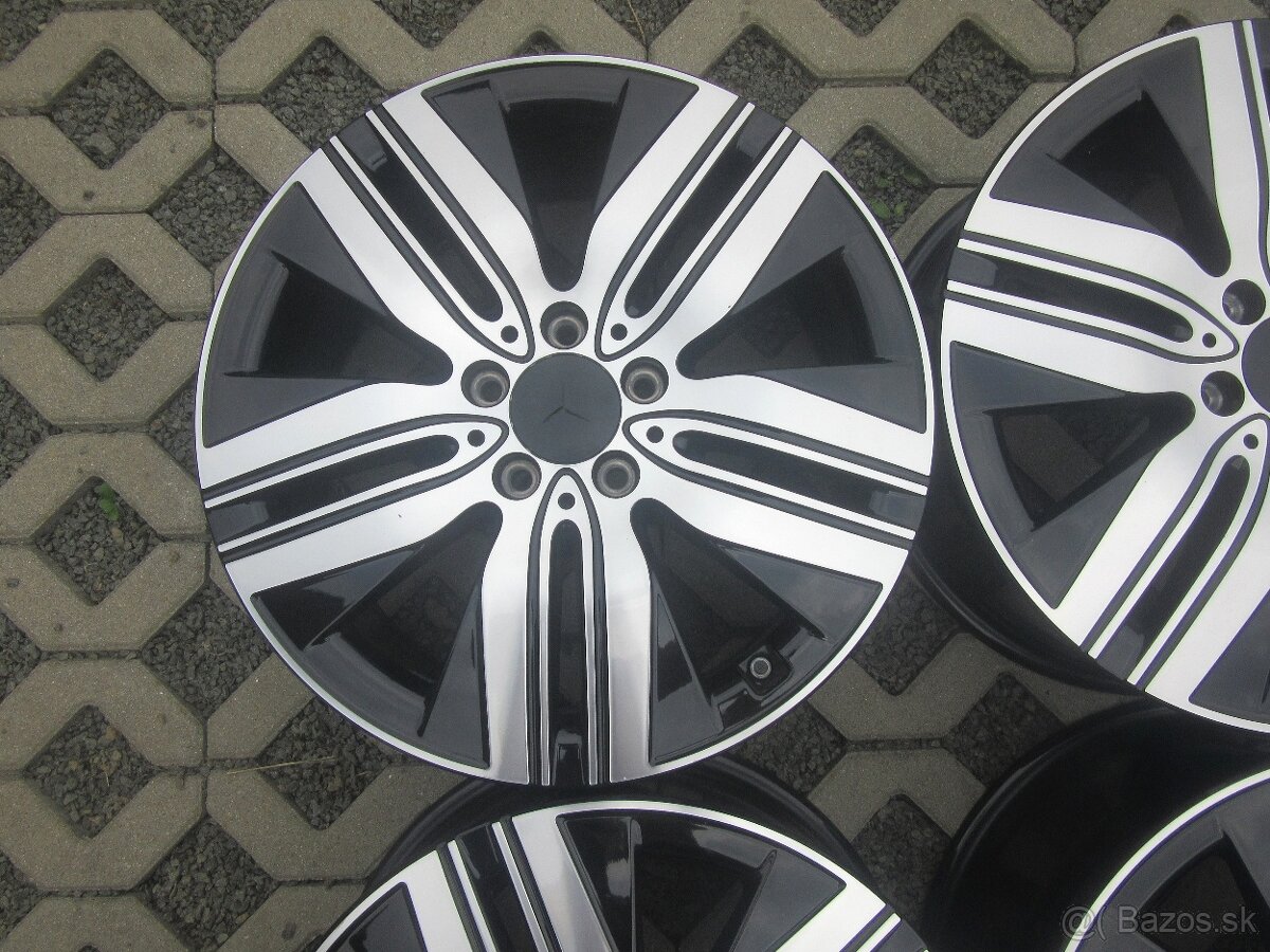 R18 hliníkové disky MERCEDES EQA EQB rozteč 5x112 ET53 - 5