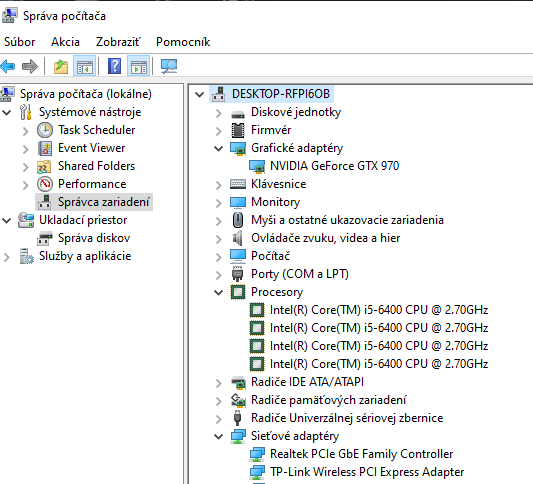 PC Intel Core i5-6400 2.70 GHz, NVIDIA GeForce GTX 970 1GB - 5