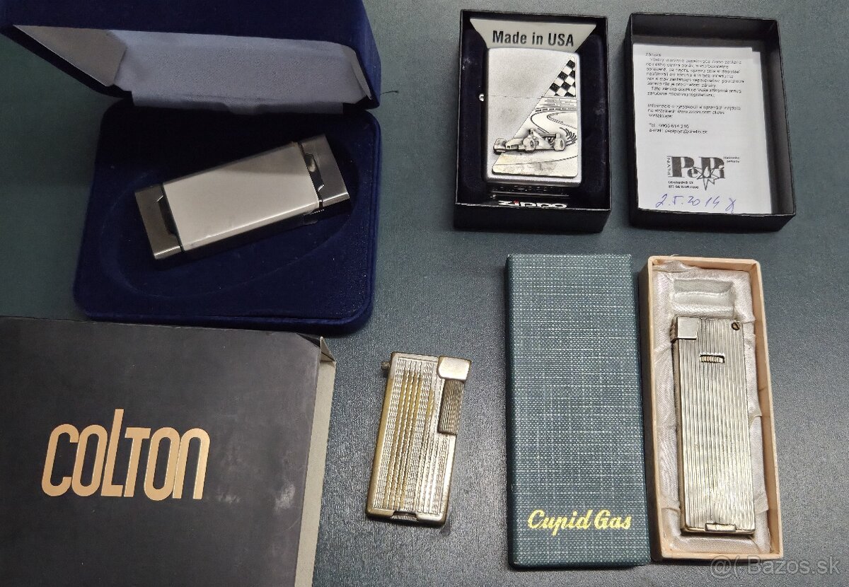 Staré zapaľovače na cigarerty - 5