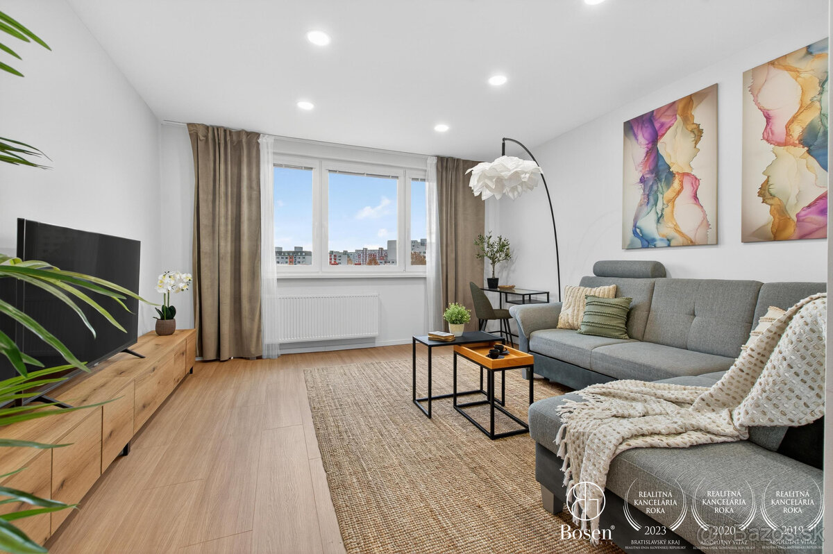 BOSEN | 4 izbový kompletne zrekonštruovaný byt s loggiou, 87 - 5