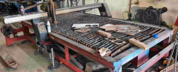 Trubkořez a CNC plazma značky CYBERTRONIC z roku 2019 - 5