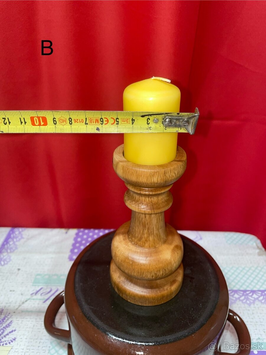 Drevené svietniky - 5