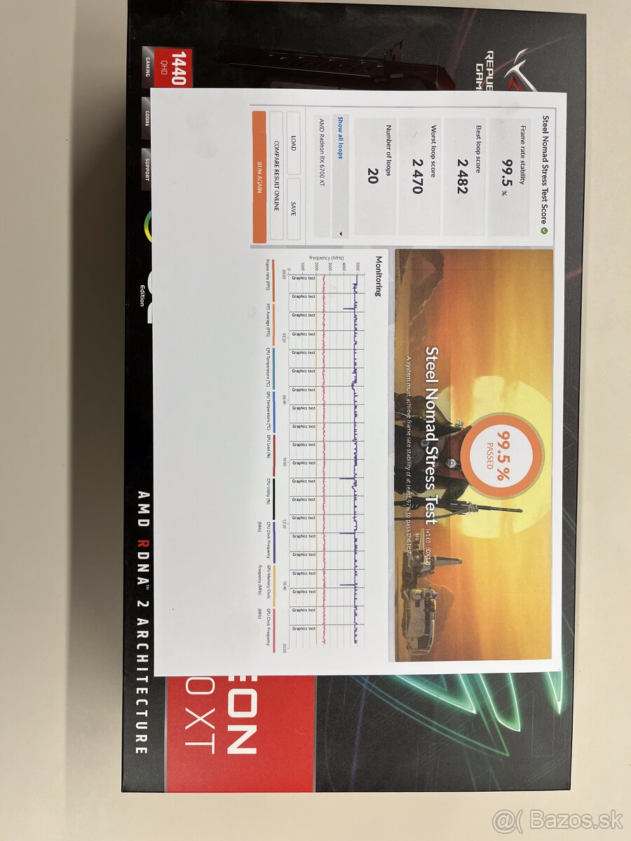 Asus Rog Strix Radon RX6700xt 12GB - 5