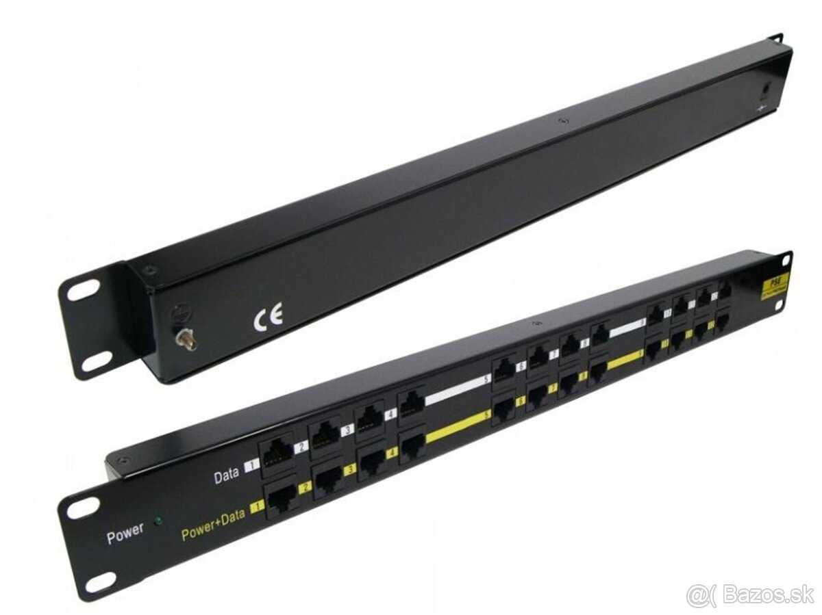 POE-PAN12, 12-portový pasívny POE panel - 5