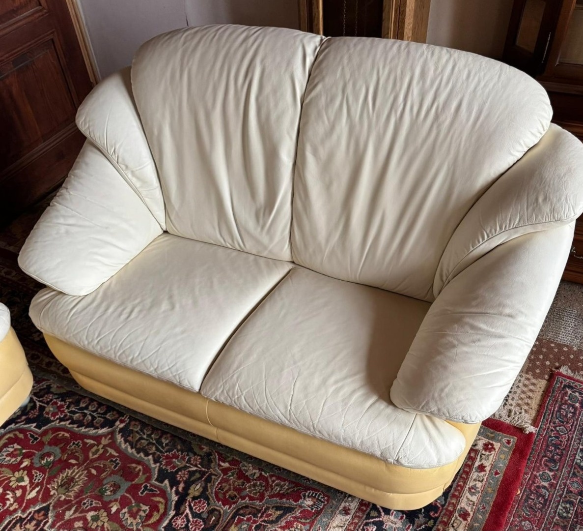 Kožená sedací souprava 3+2+1,5840 - 5