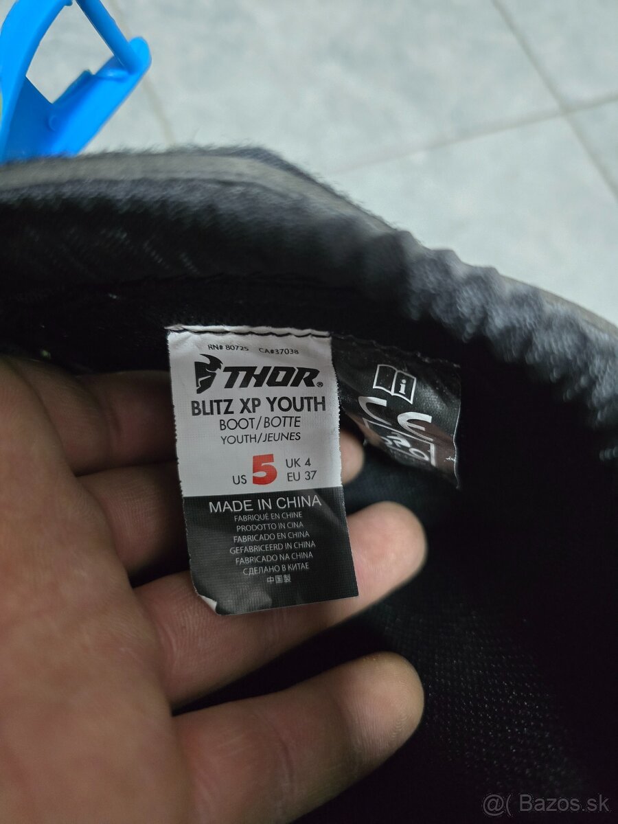 Predám detské topanky Motocros - 5