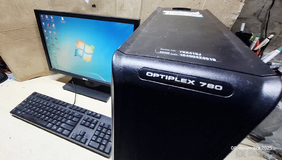 Predam PC zostavu Dell Optiplex 780.Parametre na fotkach. - 5