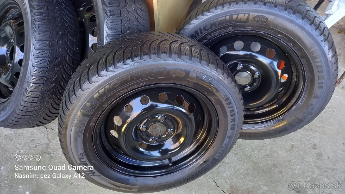 Michelin zimne pneu..Rozner 4 x100 - 5