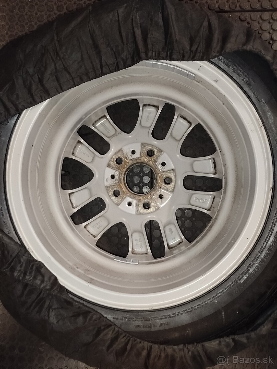 Originál BMW 16' elektrón E90/E91 + nová Guma CONTINENTAL - 5