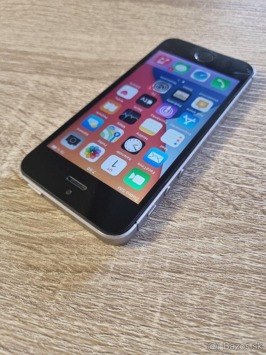 iPhone SE 1 generácie 2016 / 16GB / Dobrý stav - 5