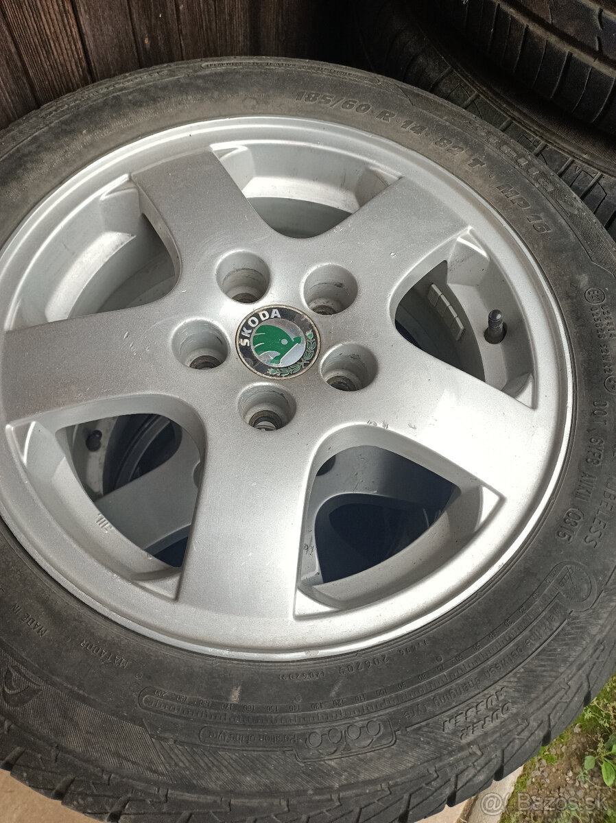 Škoda fabia I kolesá. - 5