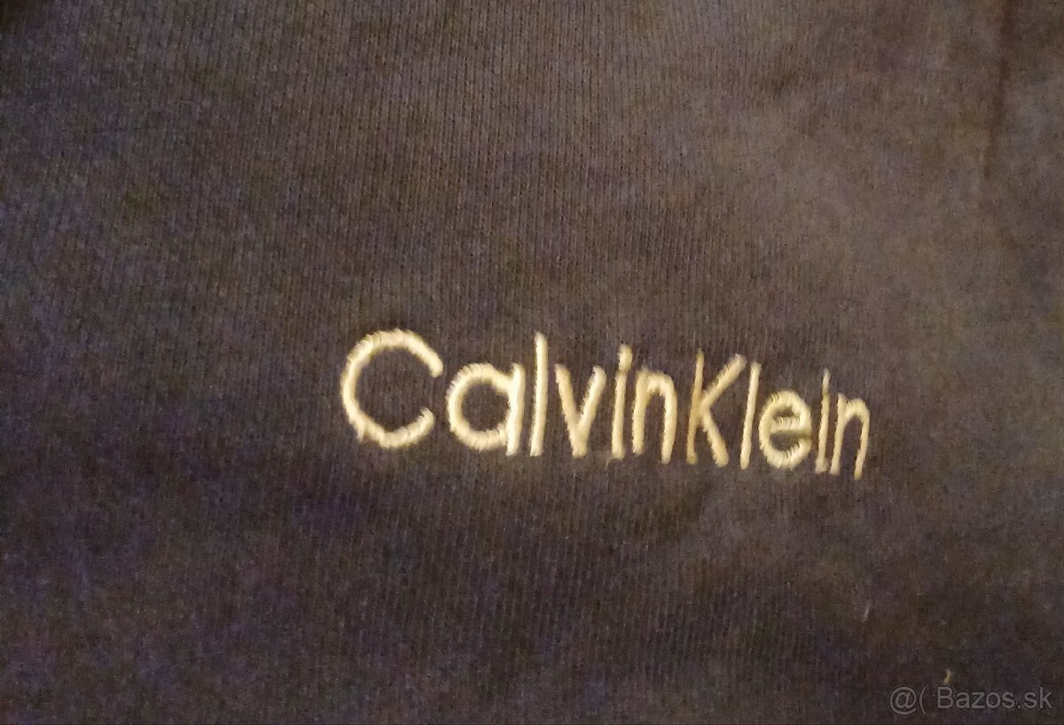 Calvin Klein tmavomodrá zips - 5