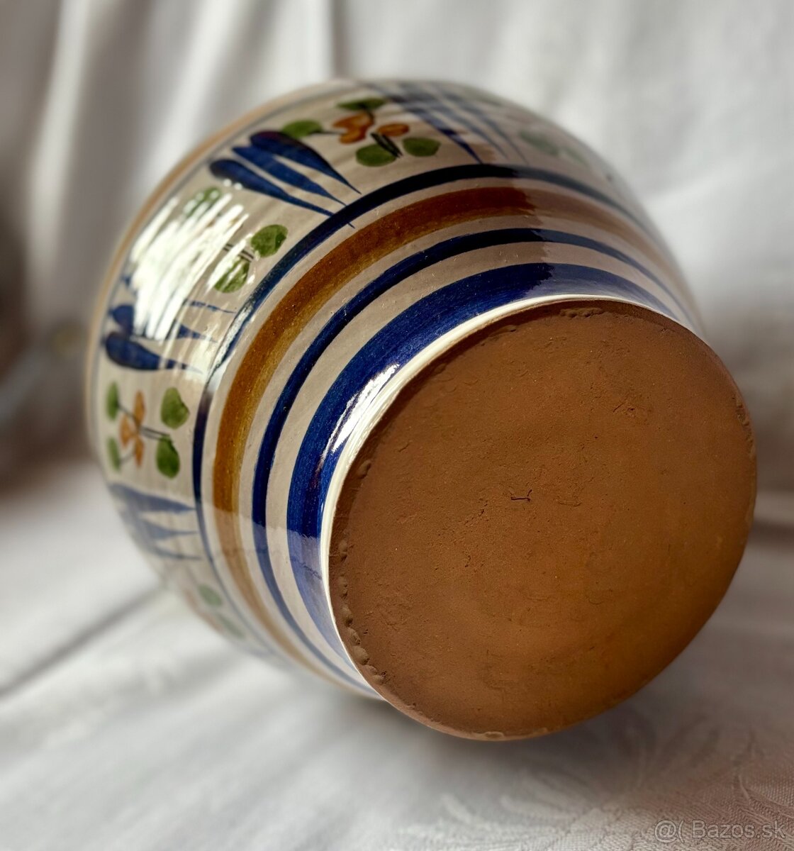 Ručne maľovaný keramický džbán - 5