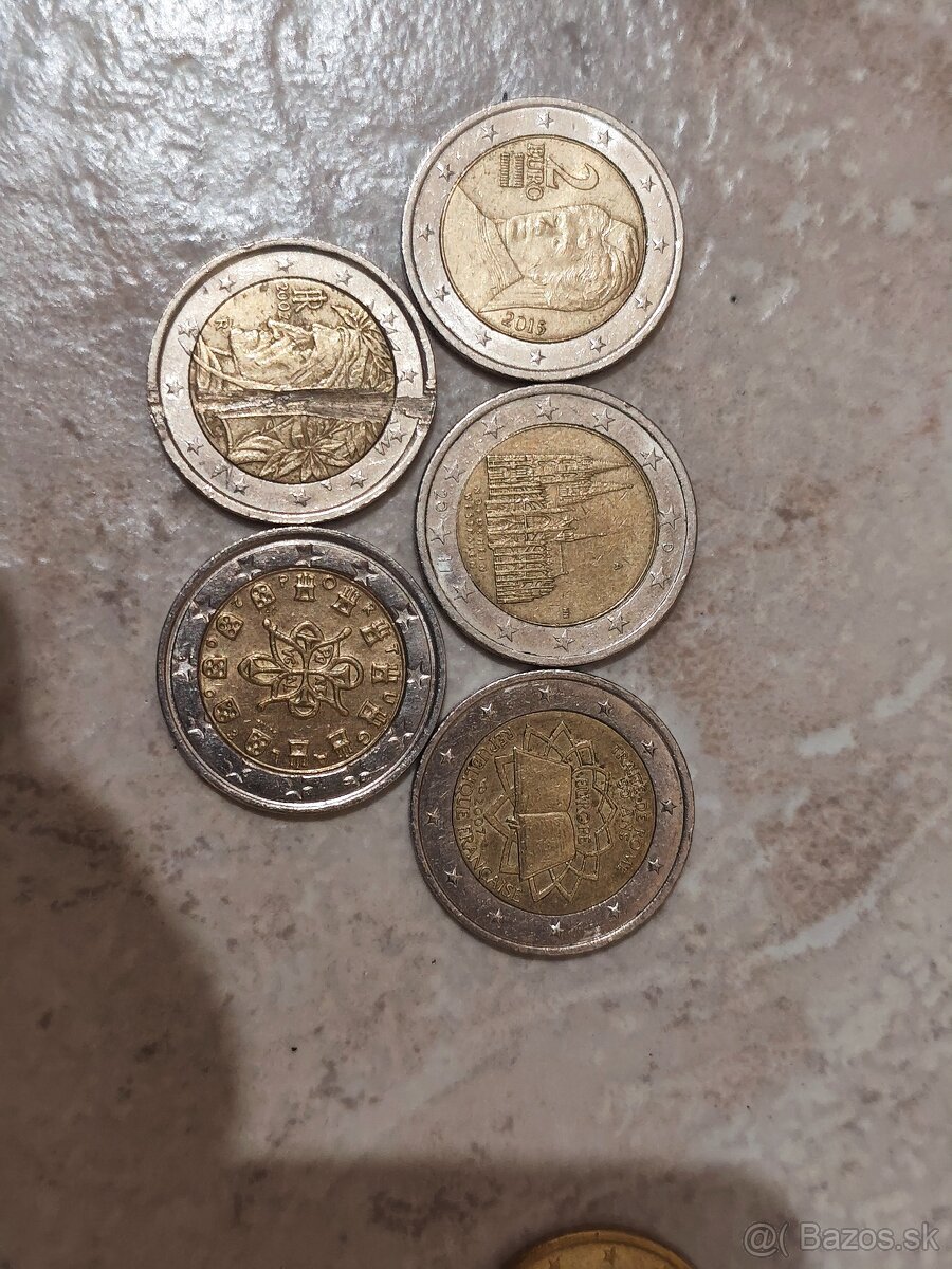 2 eurové mince - 5