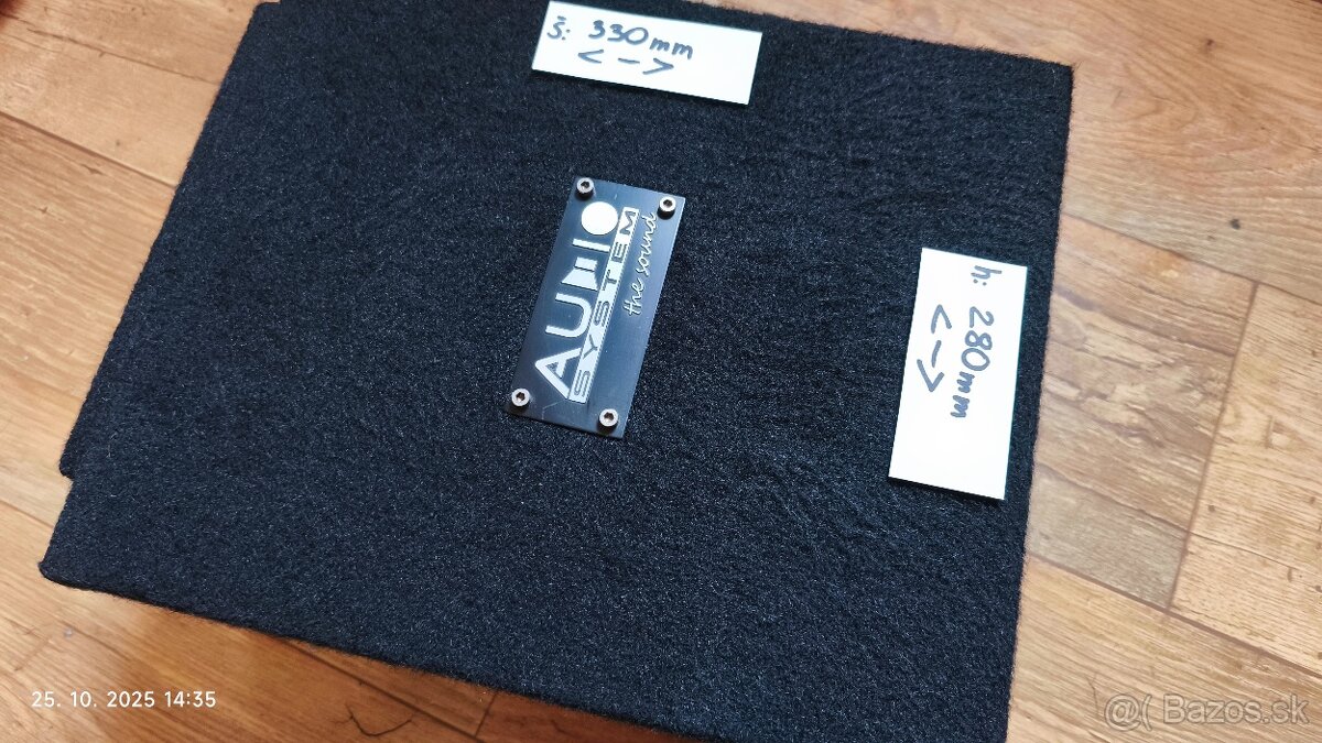 8" subwoofer Steg SQ8-2 s bednou - 5