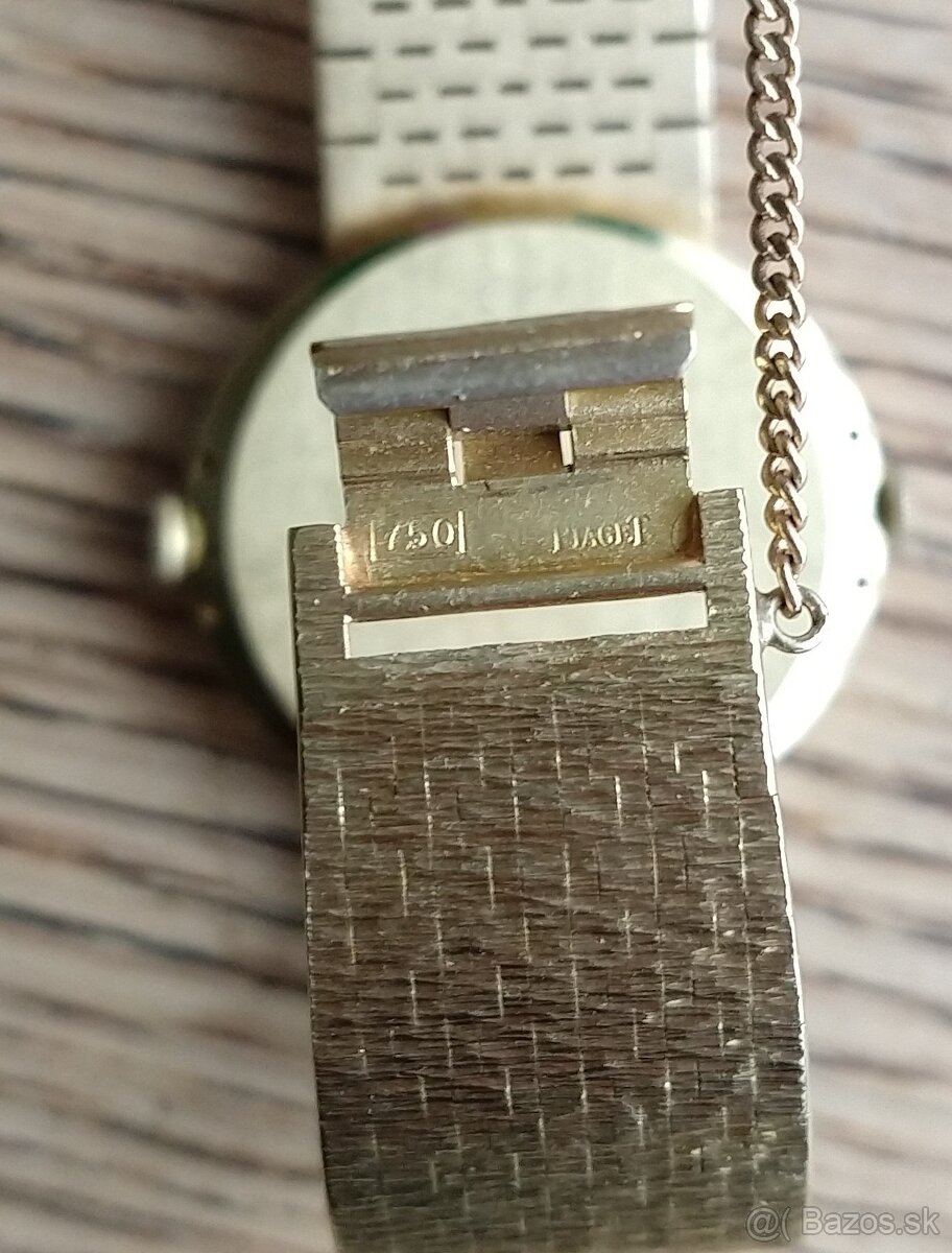 Exkluzívne Zlaté Hodinky PIAGET Dual Time 18k/750 - 5