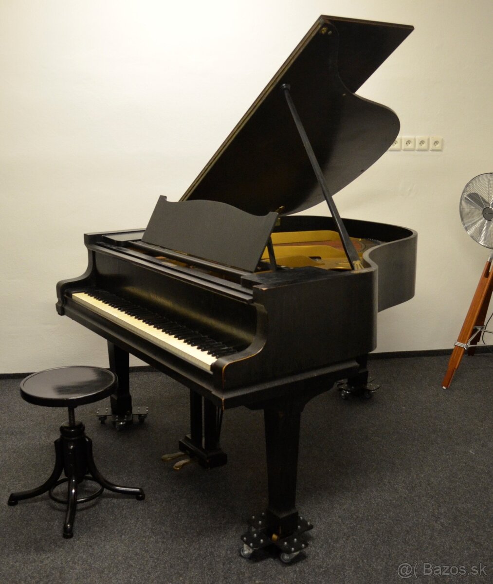 Klavír AUGUST FÖRSTER + židlička. - 5