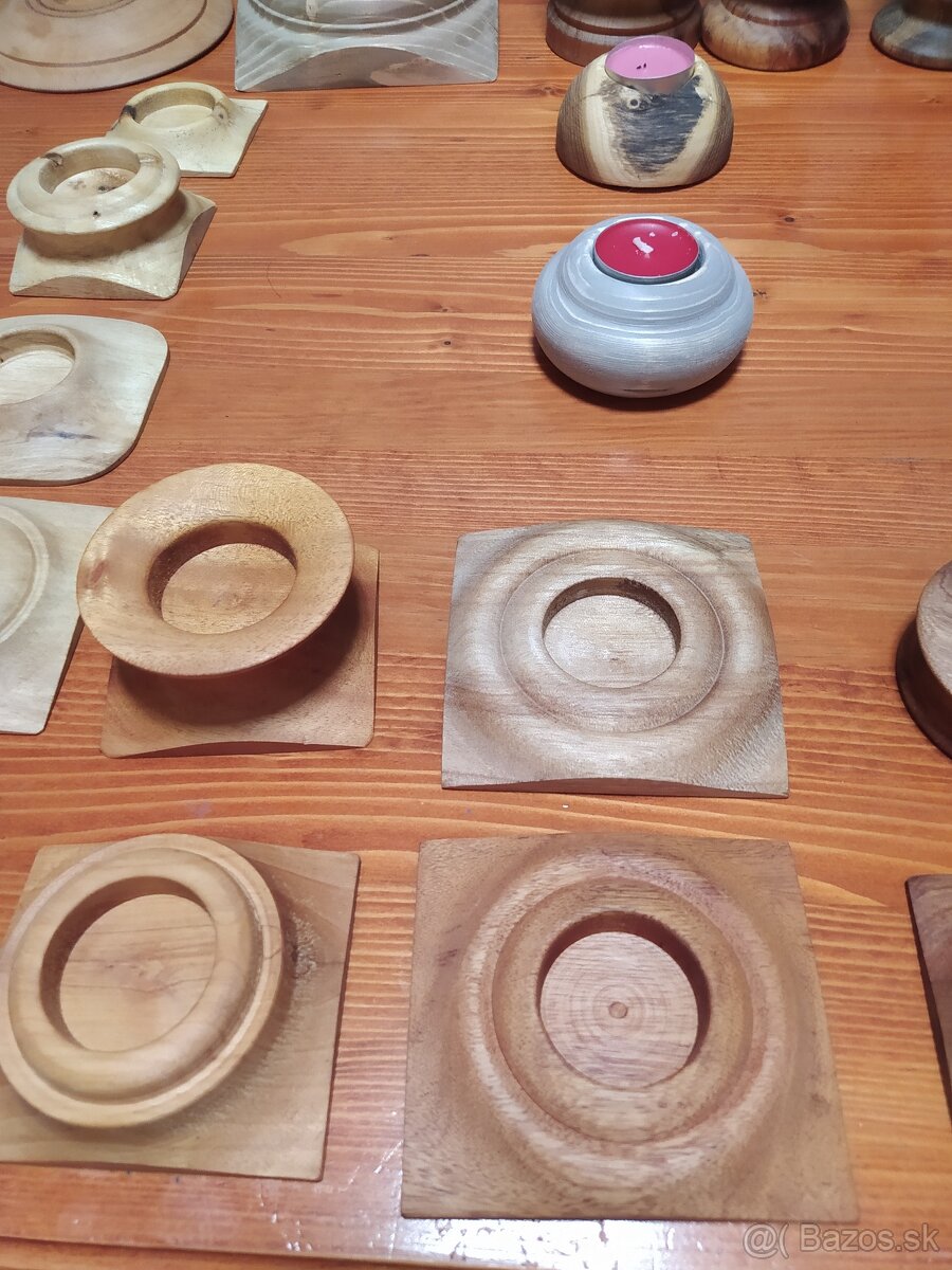 Drevené svietniky - 5