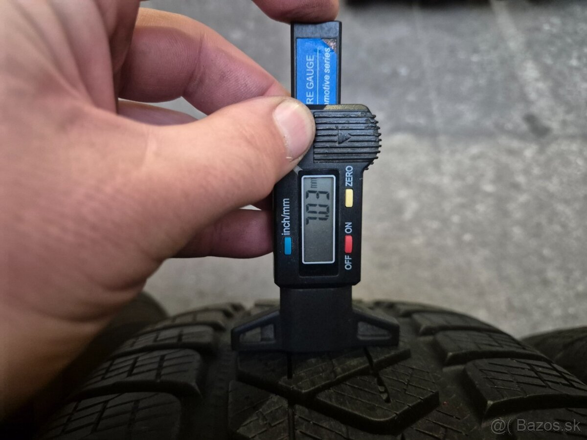 215/65 r17 zimné 4 ks PIRELLI dezén 7 - 5,2 mm - 5