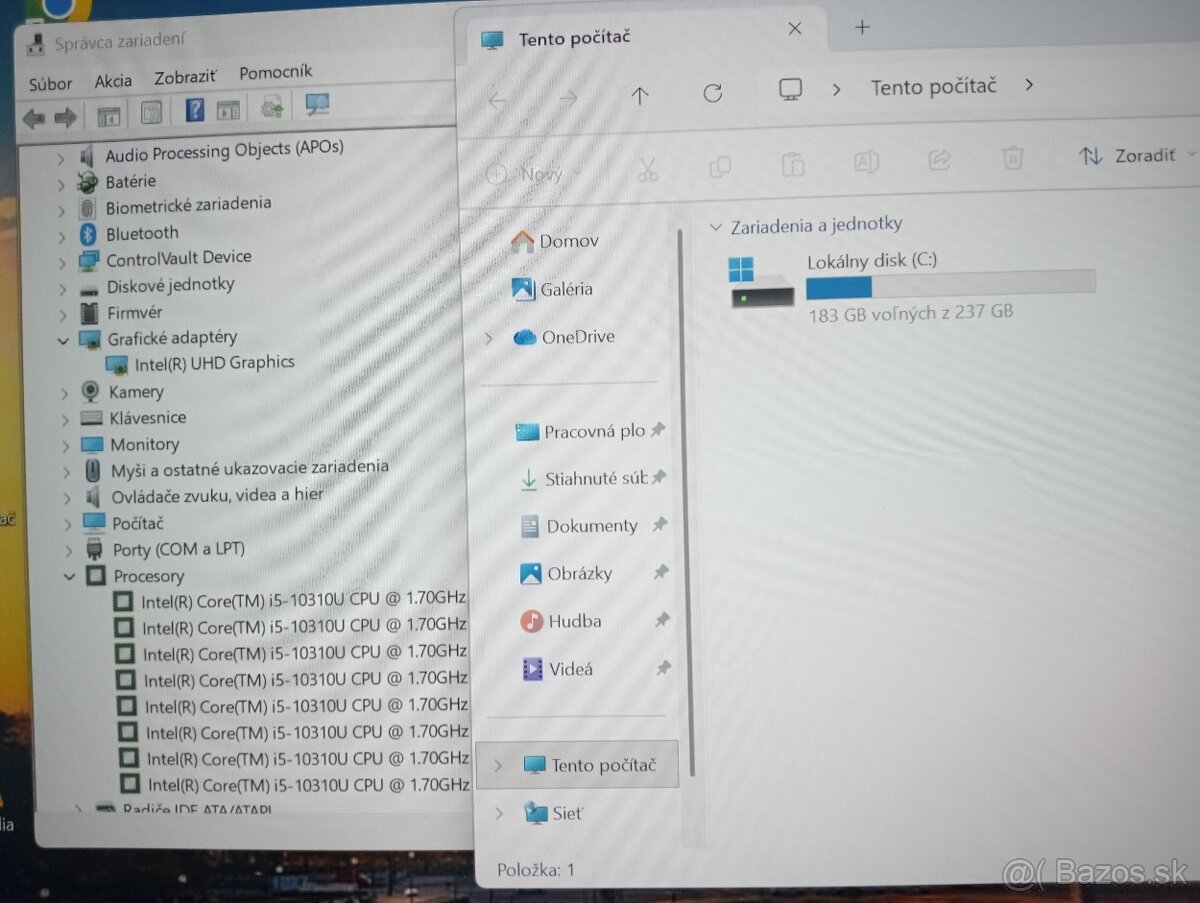 predám Dell Latitude 5410 . Intel core i5.16gb ram. WIN11 - 5